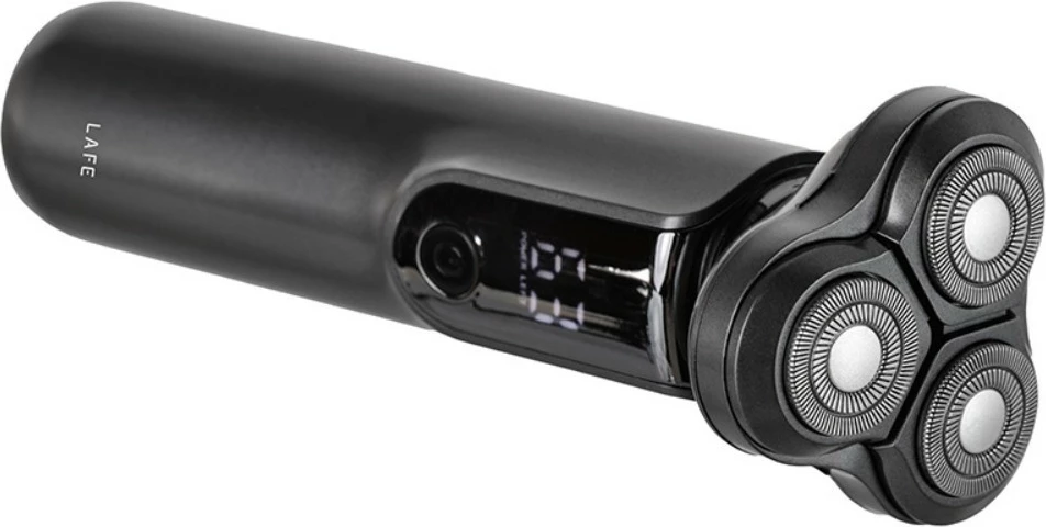 Brivnik Lafe MasterGlide, 90 min baterija, mokro in suho, trojni sistem britja, črn