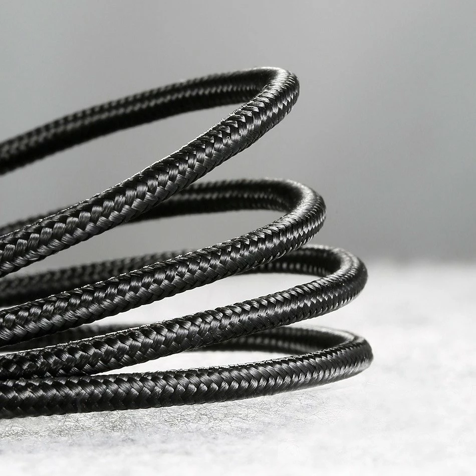 Kabel za polnjenje in prenos podatkov Baseus Cafule USB-A na USB-C, 3 m, sivo/črn