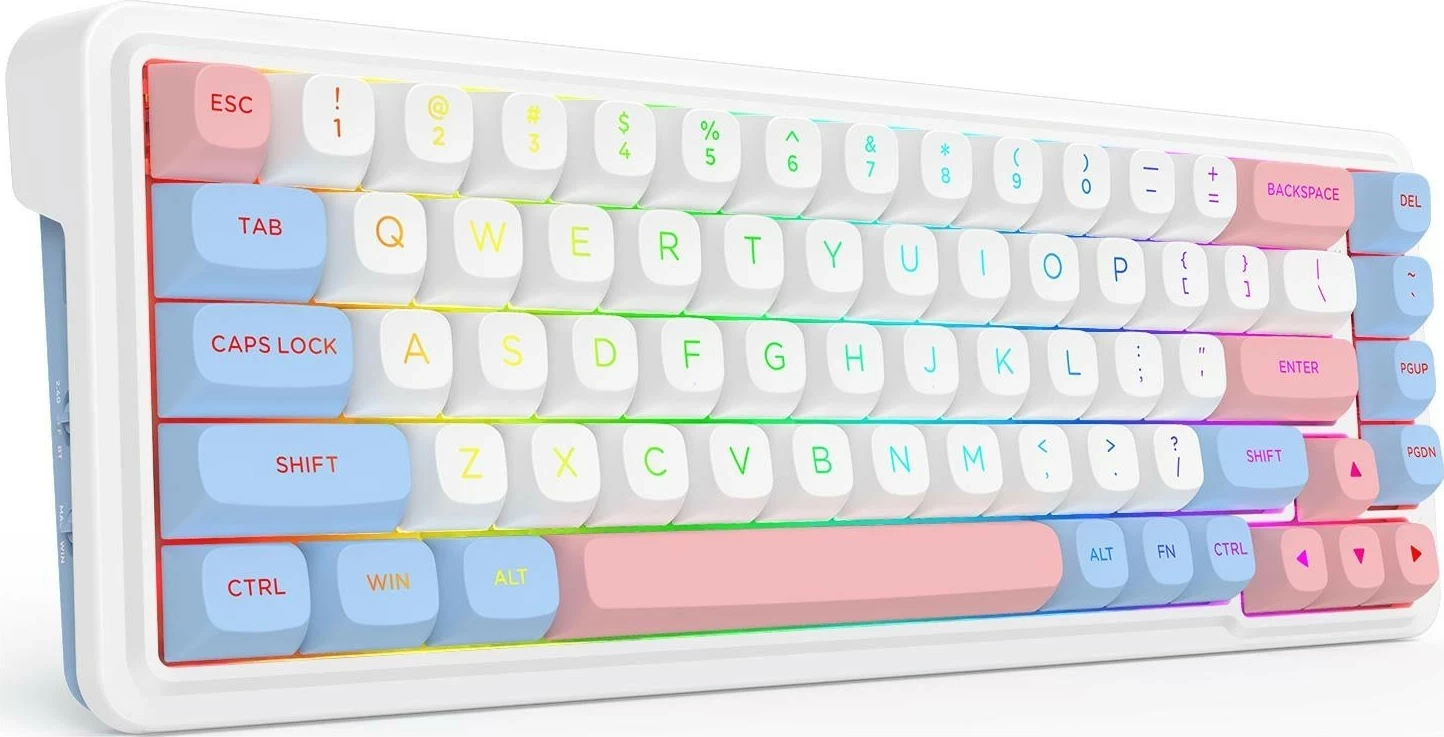 Mehanska tipkovnica, RGB, bela Redragon K709WBP-RGB-PRO