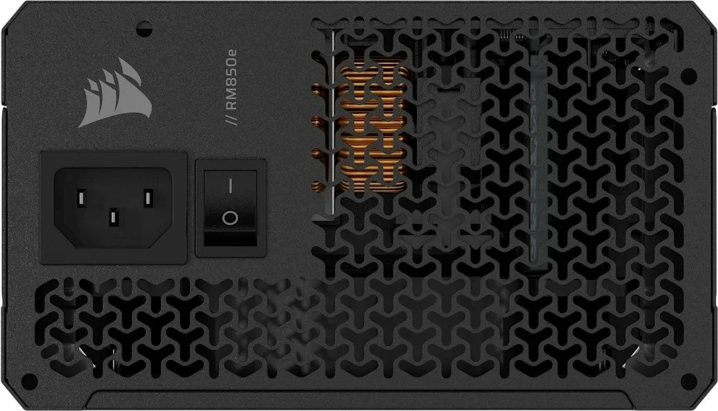 Modularen napajalnik Corsair RM850e, 850 W, 80 PLUS Gold, črn