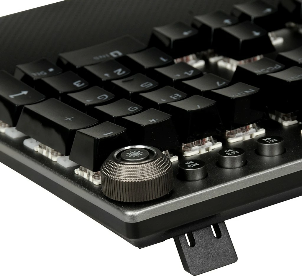 Mehanska igralna tipkovnica iBOX Aurora K-4, RGB, s kablom, titanium