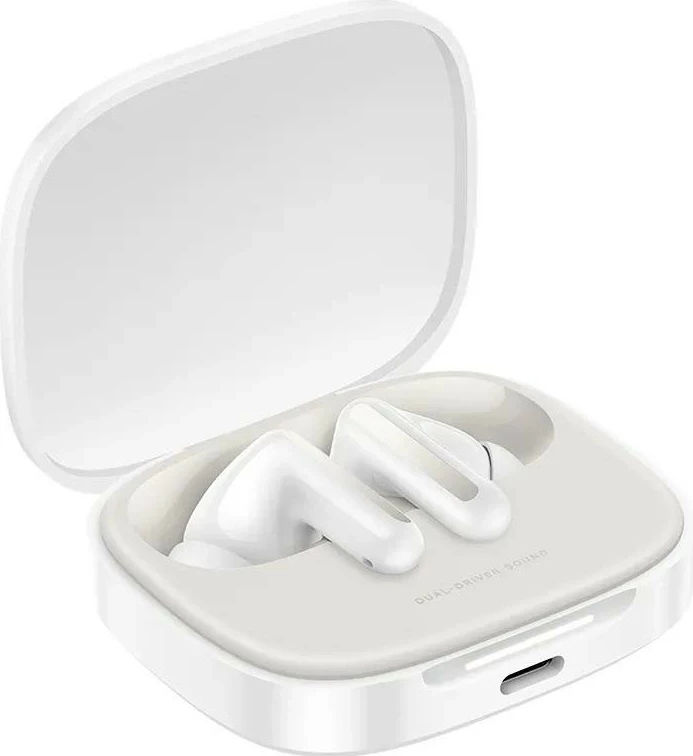 Brezžične in-ear slušalke Redmi Buds 6, Bluetooth 5.4, bela