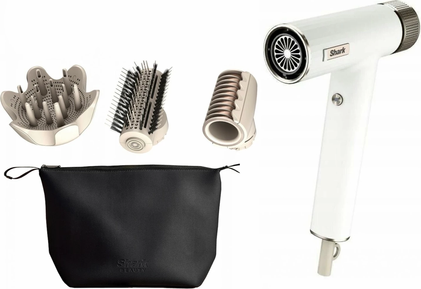 Sušilec za lase Shark SpeedStyle HD334EU, 1700 W, bel