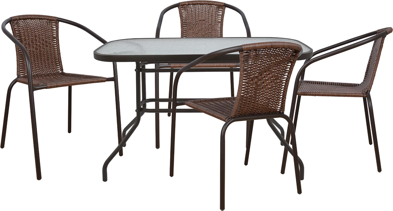 Set jedilne mize 5 kosov s 4 stoli in mizo FH5189.01