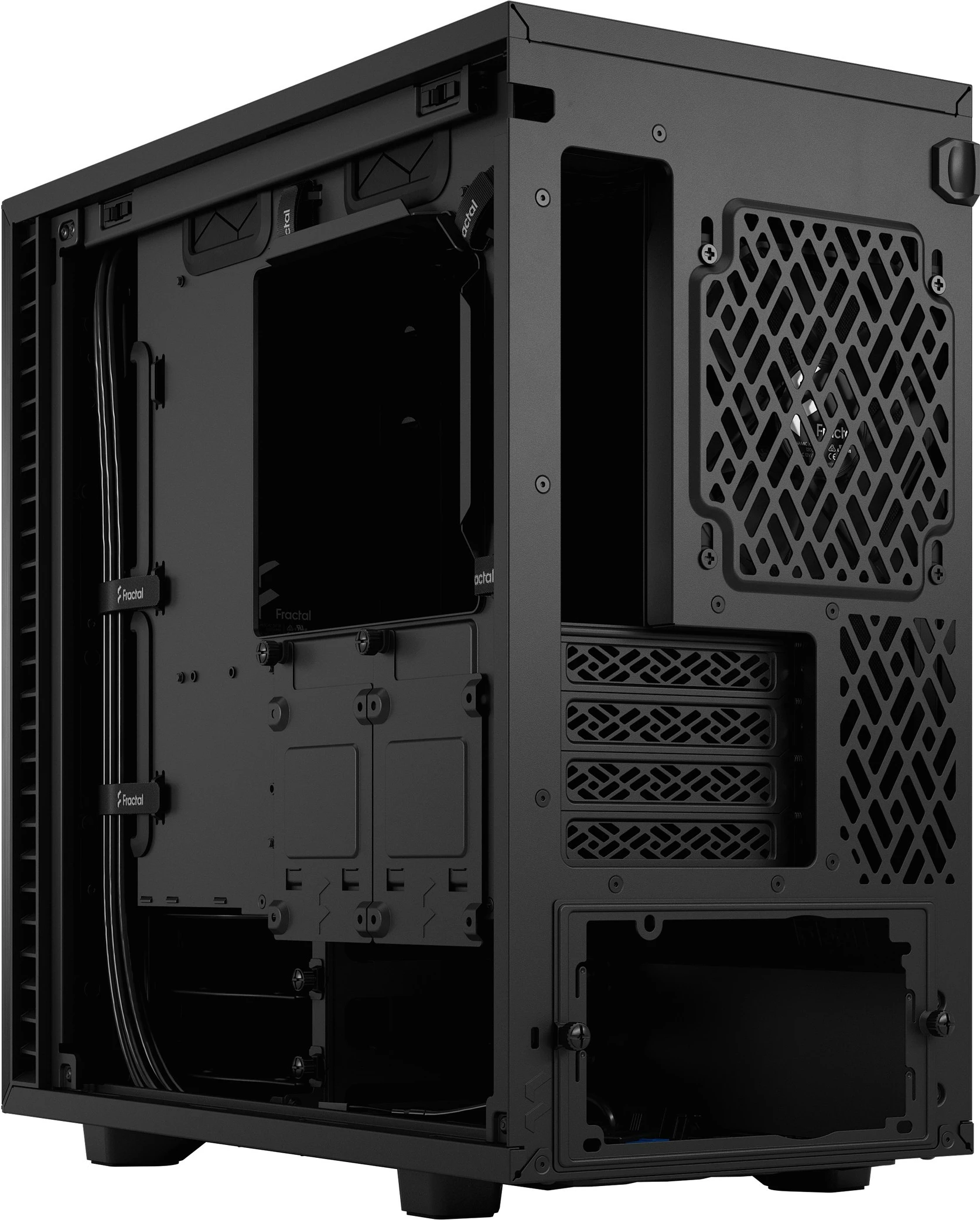 Kompaktna ohišje Fractal Design Define 7 Mini, micro ATX/Mini-ITX, črno