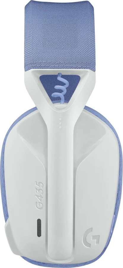 Gaming slušalke Logitech G G435 LIGHTSPEED, brezžične, 20 - 20000 Hz, 165 g, bele in vijolične