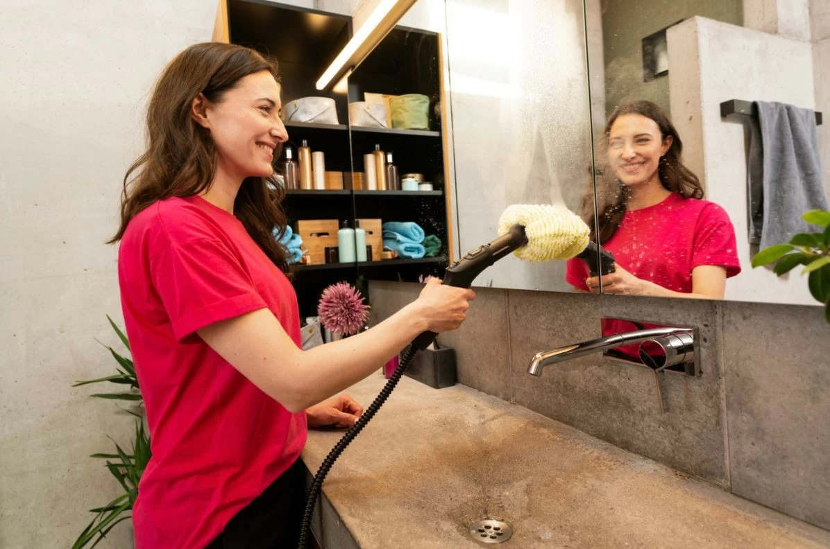 Komplet prevlek za ročni nastavek iz mikrovlaken, Kärcher 2.863-344.0, združljivo s SC 1–SC 5, 2 kosa, bela/rumena