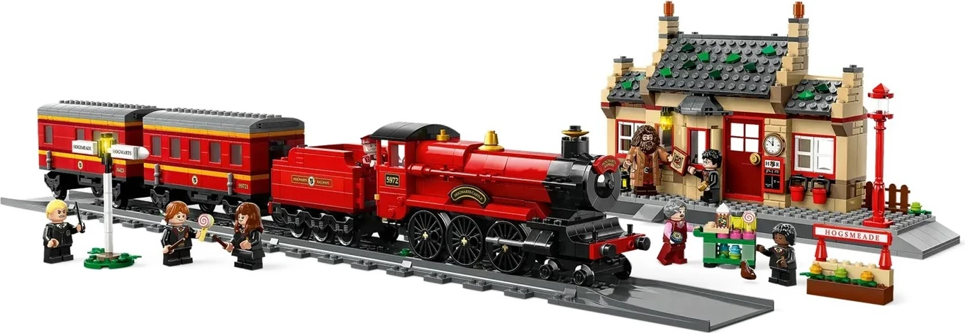 Set Hogwarts Express in postaja Hogsmeade, LEGO Harry Potter 76423, 8 minifigur
