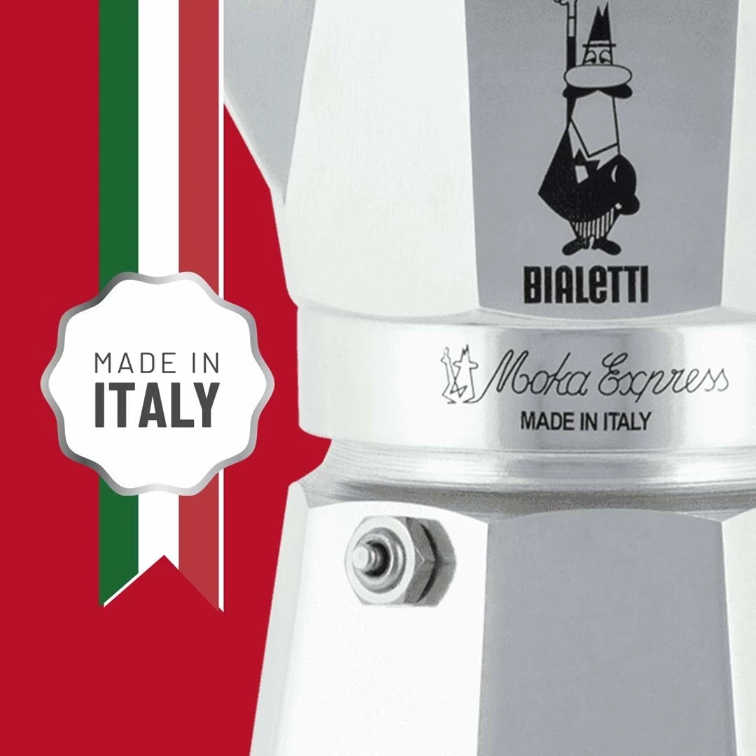 Kavni aparatus Moka Express Bialetti, 0,06 L, alumin