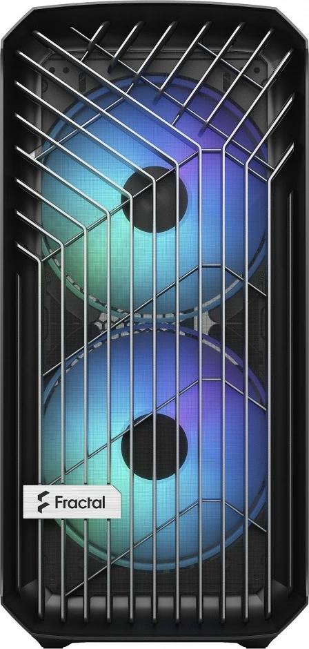 Ohišje Fractal Design Torrent Compact RGB Black TG Light tint, Midi Tower, črno