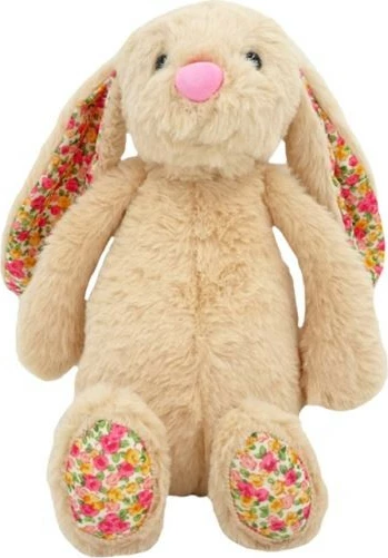 Plišast zajec 25 cm, bež, TULILO Michaś