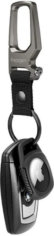 Ovitek Spigen Rugged Armor za Apple AirTag, mat črn