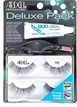 Umetne trepalnice Ardell Deluxe Pack, črne, 2 para