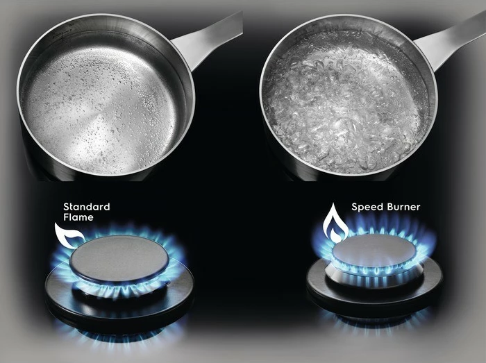 Gorilnik na plin Electrolux EGS6426SX, inox, 4 kuhališča