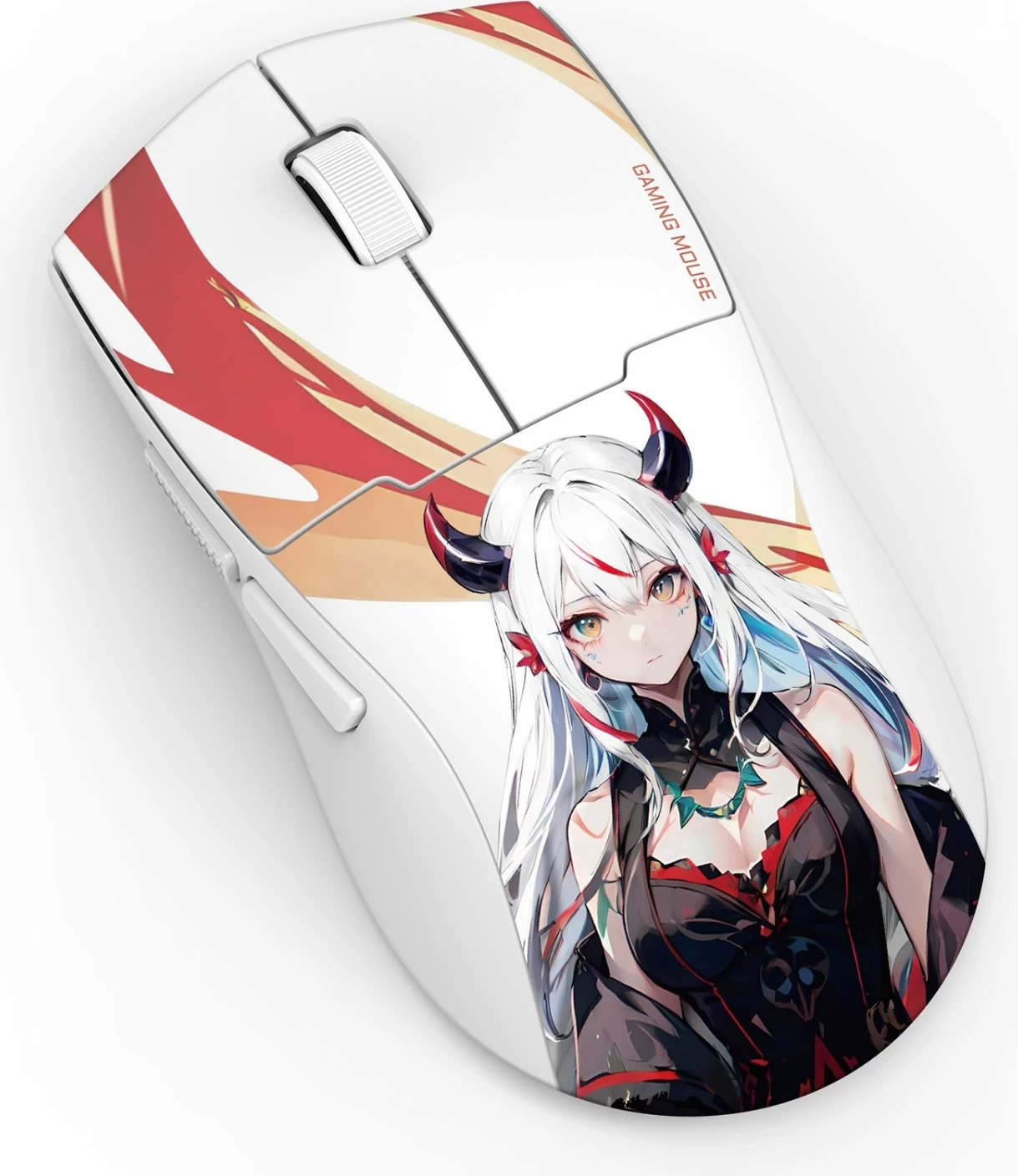 Gaming miš, Redragon M918-AKG-PRO K1NG PRO MAX 1K, bel‑črn