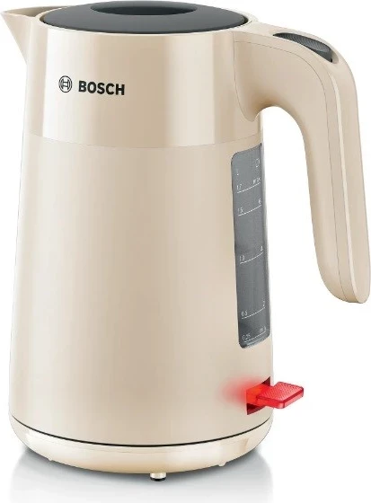 Električni čajnik 1,7 L, 2400 W, bež Bosch TWK 2M167