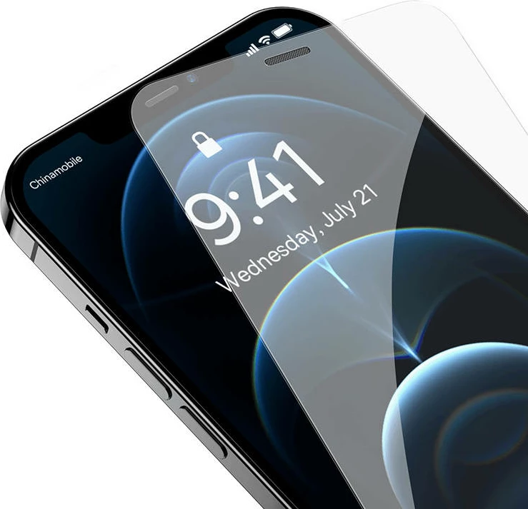 Zaščitno steklo Baseus za iPhone 12 Pro Max, 0,4 mm, s čistilnim kompletom