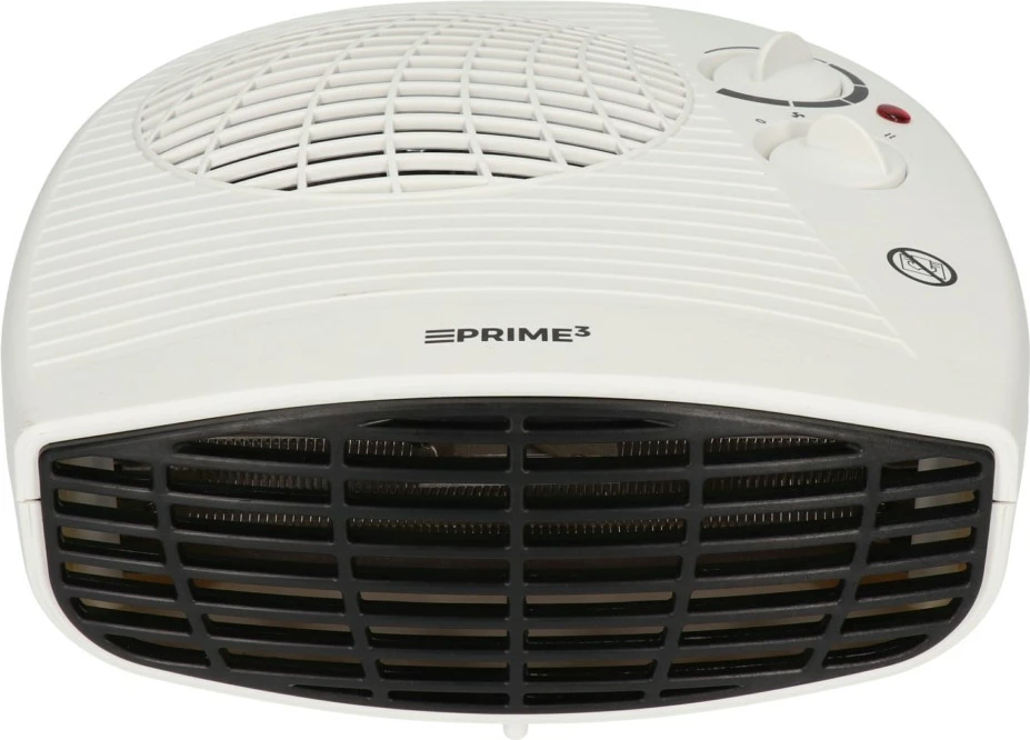 Grelec z ventilatorjem, 2000 W, PRIME3 SFH21, 3 načini, termostat, zaščita pred pregrevanjem, bel/črn
