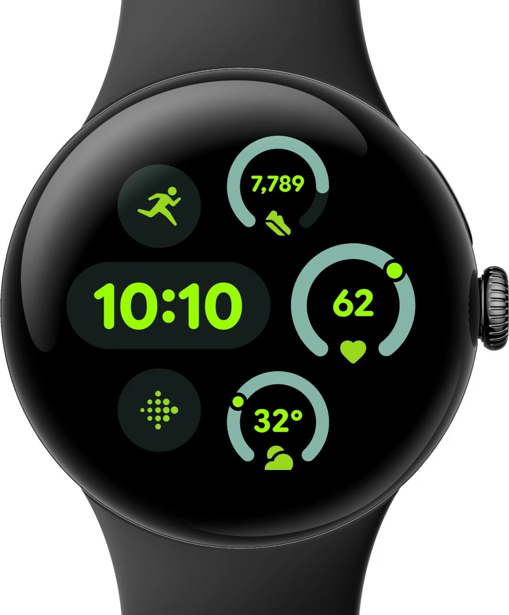 Pametna ura Google Pixel Watch 3 41 mm WiFi, obsidian črna