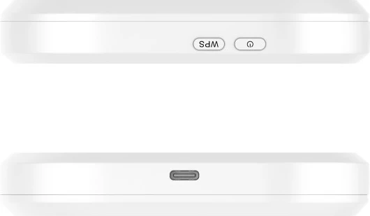 Mobilni usmerjevalnik ZTE U10, LTE, WiFi 6, Nano SIM, bela/črna