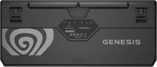 Mehanska brezžična tipkovnica TKL Genesis Thor 230, RGB, Outemu Red, črna