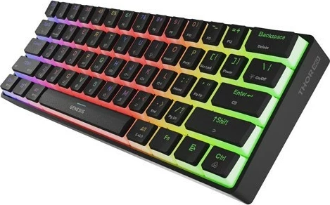 Mehanska tipkovnica Genesis Thor 660 G2 RGB, Gateron Brown, črna