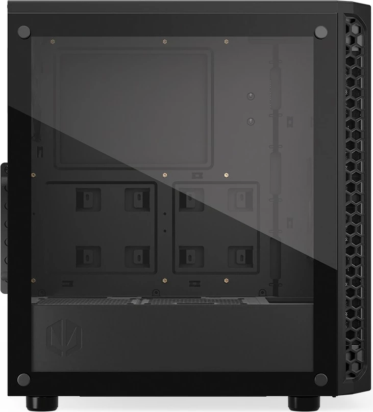 Midi tower ohišje s kaljenim steklom Endorfy Signum 300 Core, črna