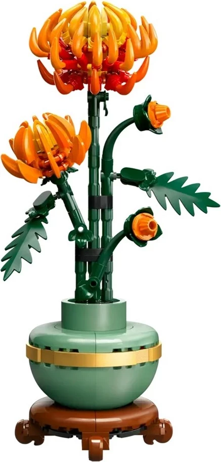 Model cvetlice Chrysanthemum, LEGO ICONS 10368
