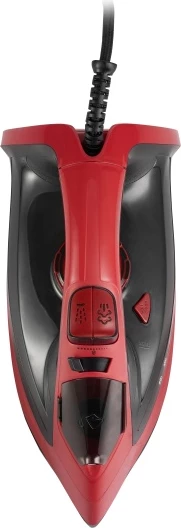 Parni likalnik Adler MS5031, 3000 W, keramična podloga, 400 ml, rdeče/črn