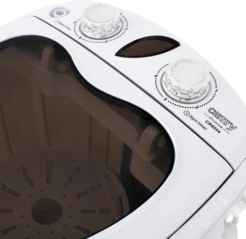 Prenosni pralni stroj z ožemanjem Adler CR 8054, 3 kg pranja, 1 kg ožemanja, program 15 min, bel/siv