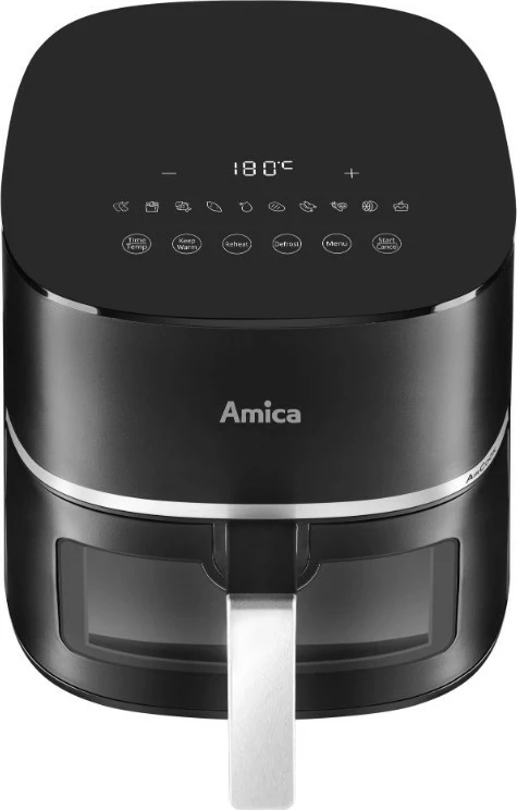 Cvrtnik na vroč zrak Amica AFM 5020, 5,2 l, črn