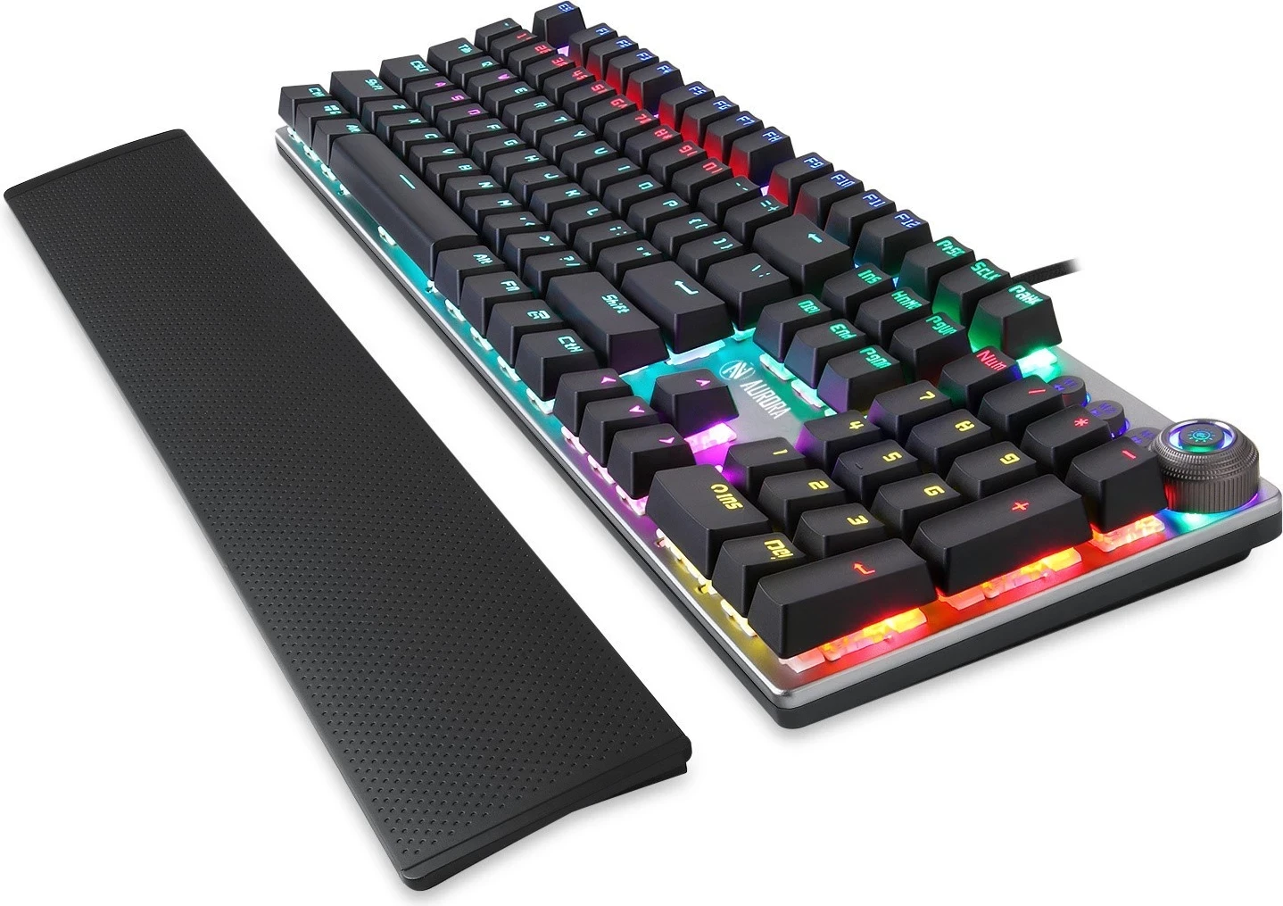 Igralna tipkovnica z mehanskimi tipkami in osvetlitvijo iBOX Aurora K-3