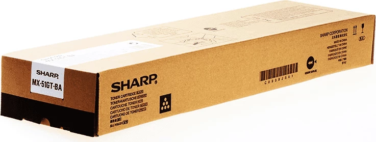 Toner kartuša Sharp MX-51GTBA, do 40.000 strani, črna