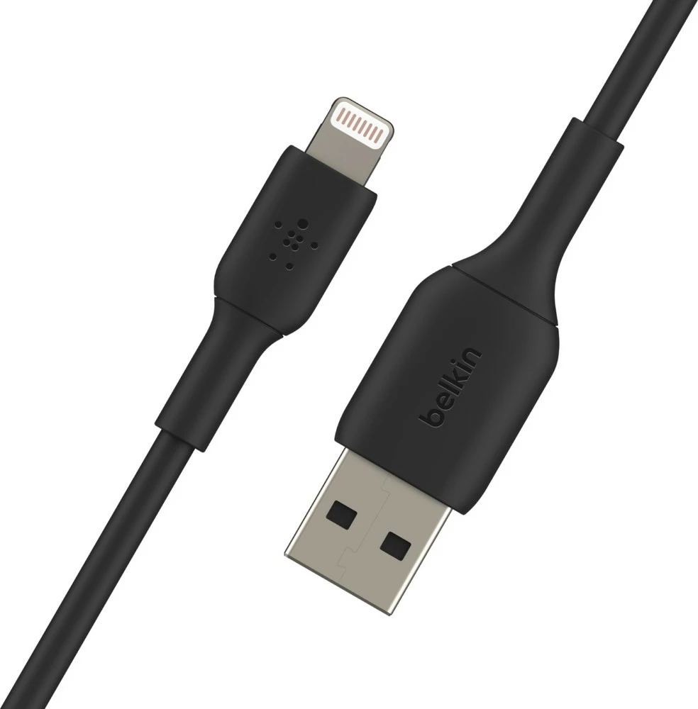 Kabel Lightning v USB-A, 1 m, črn – Belkin CAA001BT1MBK
