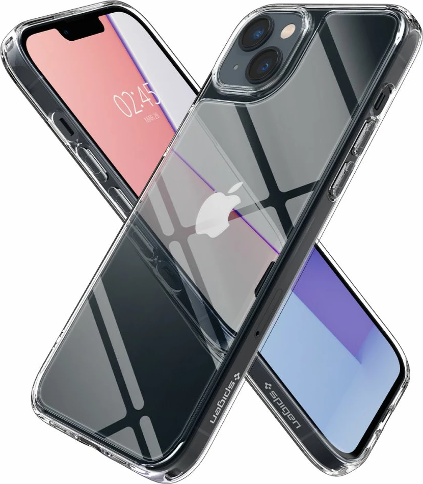 Prozoren ovitek za telefon Spigen Quartz Hybrid za iPhone 14 Plus
