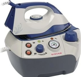 Parni likalnik Singer SHG6201, inox, 850 W, 1,2 L, siv