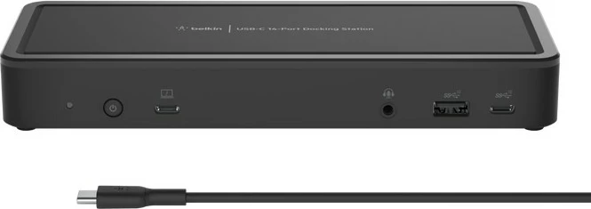 Docking postaja, Belkin INC003VFBK, 14 vrat, USB-C, 65W, 3x monitor, črna