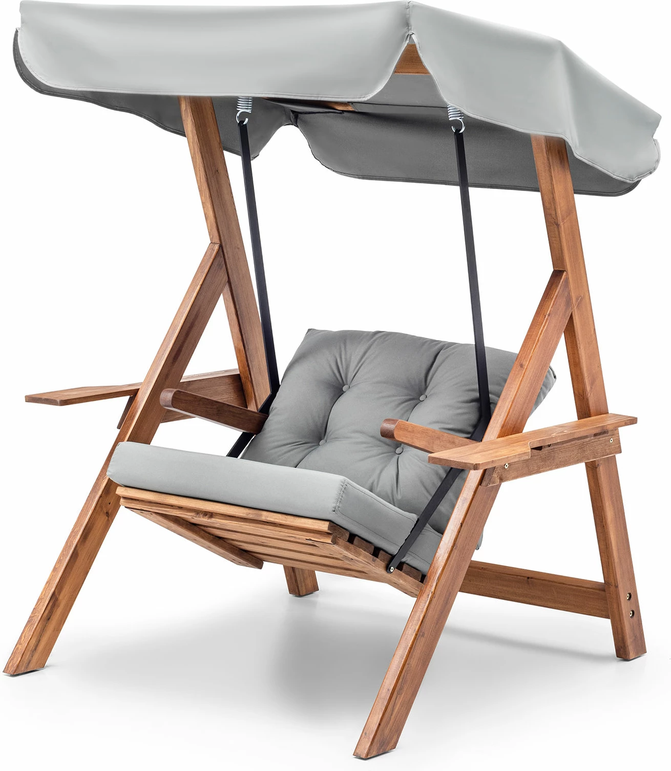 Gugalni stol za vrt Galata Swing S1, siv