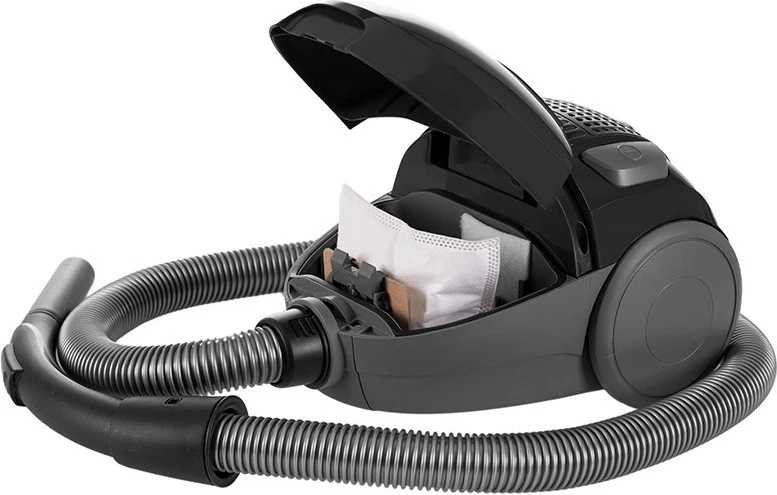 Sesalnik z vrečko Lafe Compact S, 800 W, črno-siv