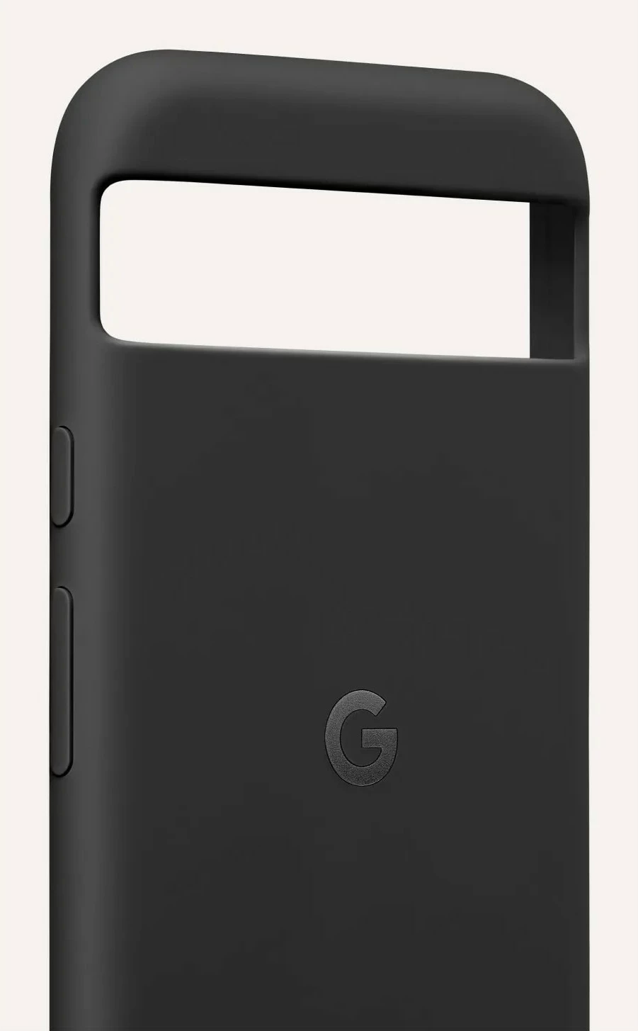 Ovitek za telefon Google Pixel 8a, polikarbonat/silikon, Obsidian